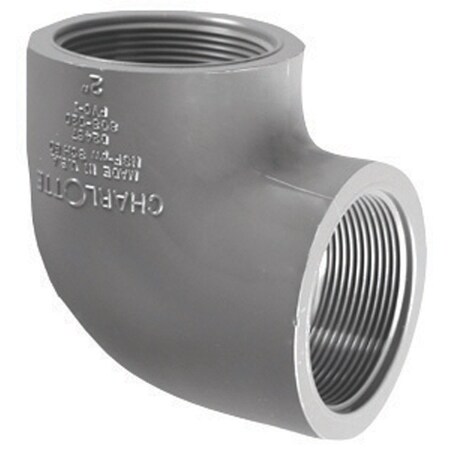Charlotte Pipe And Foundry Charlotte Pipe Schedule 80 1-1/4 in. FPT X 1-1/4 in. D FPT PVC 90 Degree Elbow 1 pk PVC 08302 1600